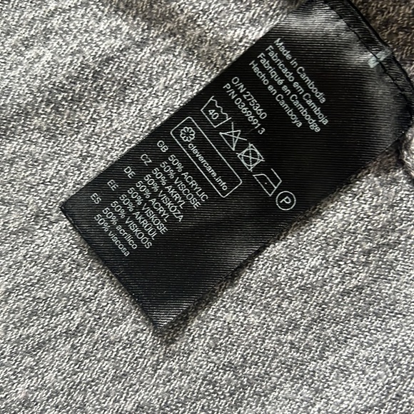H&M long sweater size L - Picture 4 of 6